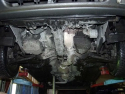 Защита картера и КПП Sheriff для Mitsubishi Galant VI 1988-1992 арт.14.0082