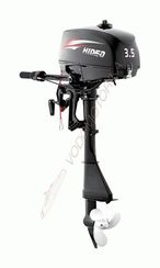 Лодочный мотор HIDEA HD3.5FHS (новый румпель) 3.5 л.с. двухтактный