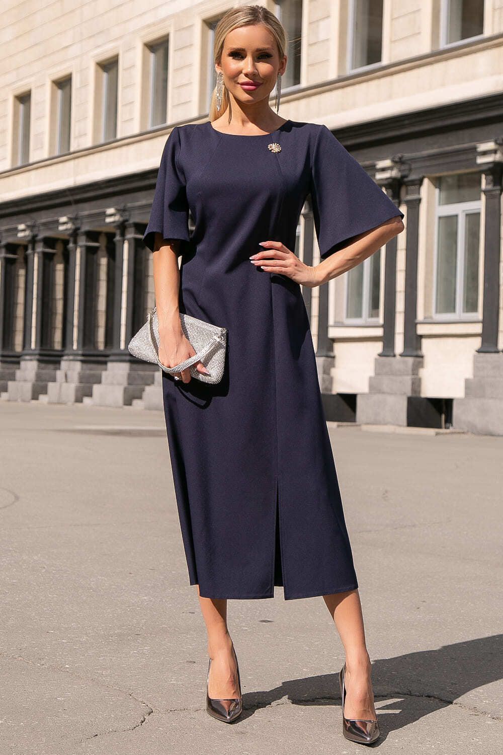 Платье "Астра" (блю) П3977 LT Collection (Акция)