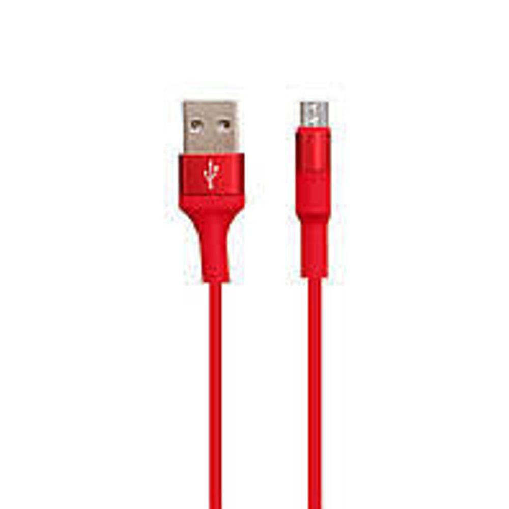 Кабель 1m USB/type-c 3A UC05R Ubik red