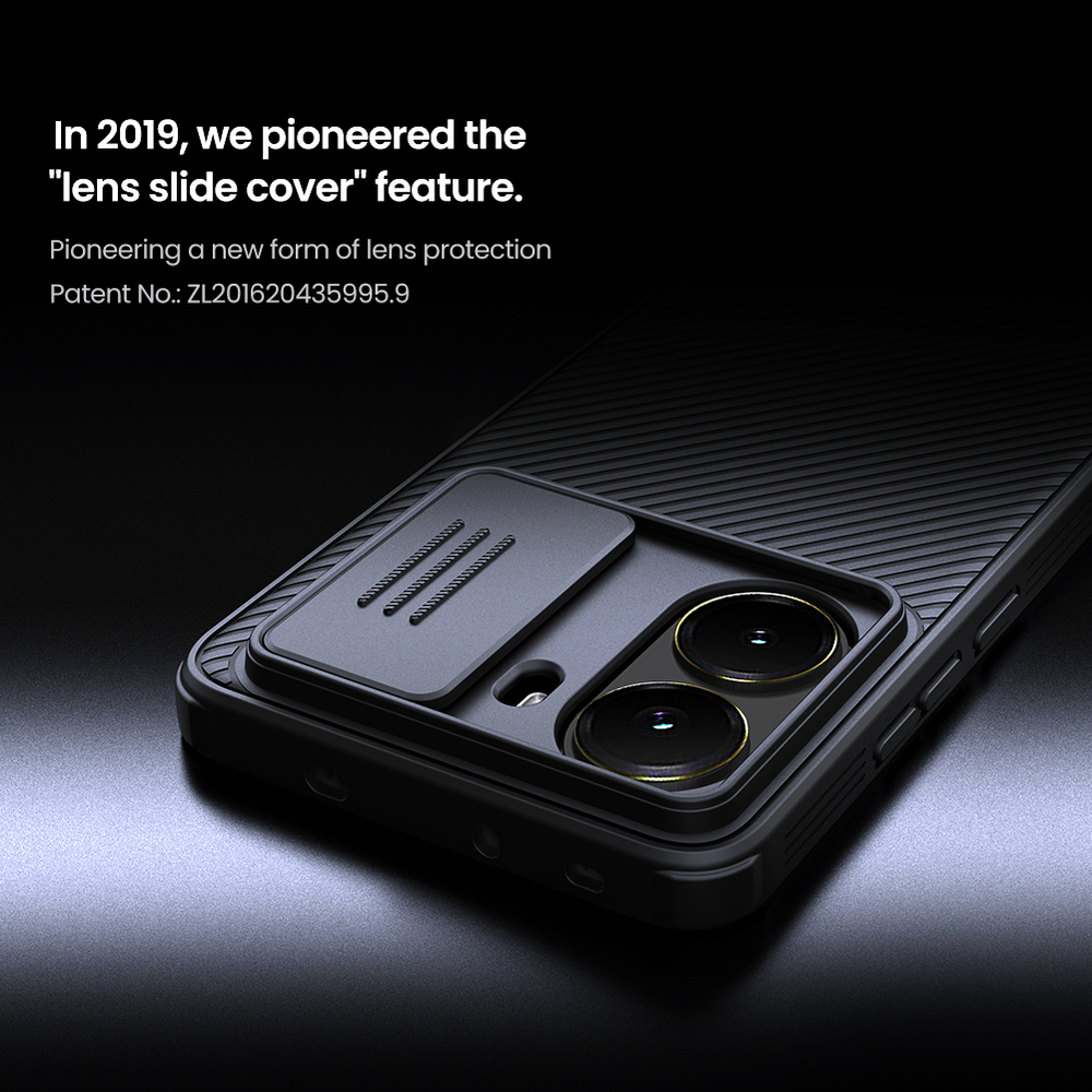 Чехол от Nillkin с встроенным круглым магнитом для Xiaomi Poco X7 Pro, серия CamShield Pro Magnetic Case