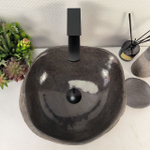 Каменная раковина из речного камня RS-05192 (40*36*15) 0861 из натурального камня