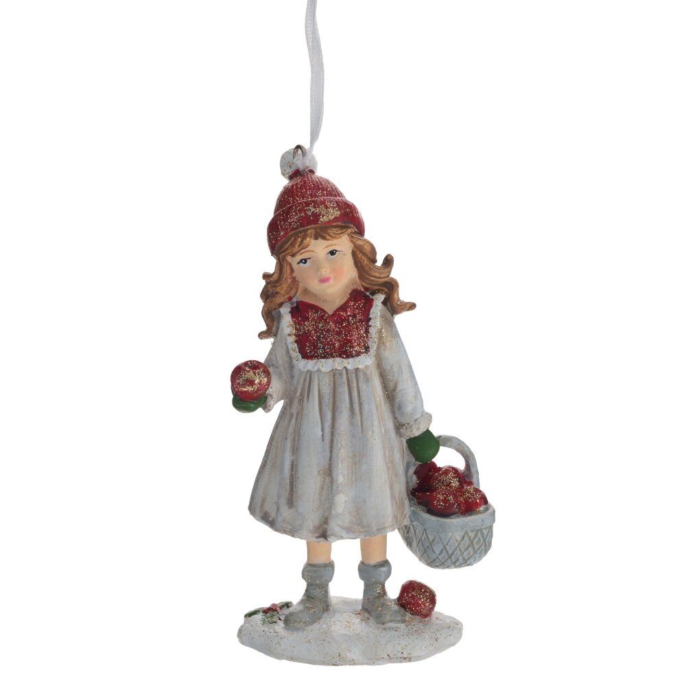 GAEM Изделие декоративное подвесное "Девочка/Мальчик", L7 W4,5 H12,5 см, 3в.