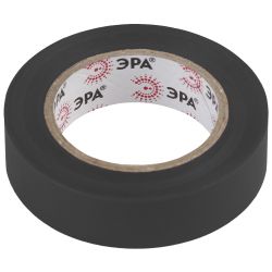 Изолента ЭРА ET1510BLACK ПВХ 15мм х 10м черная