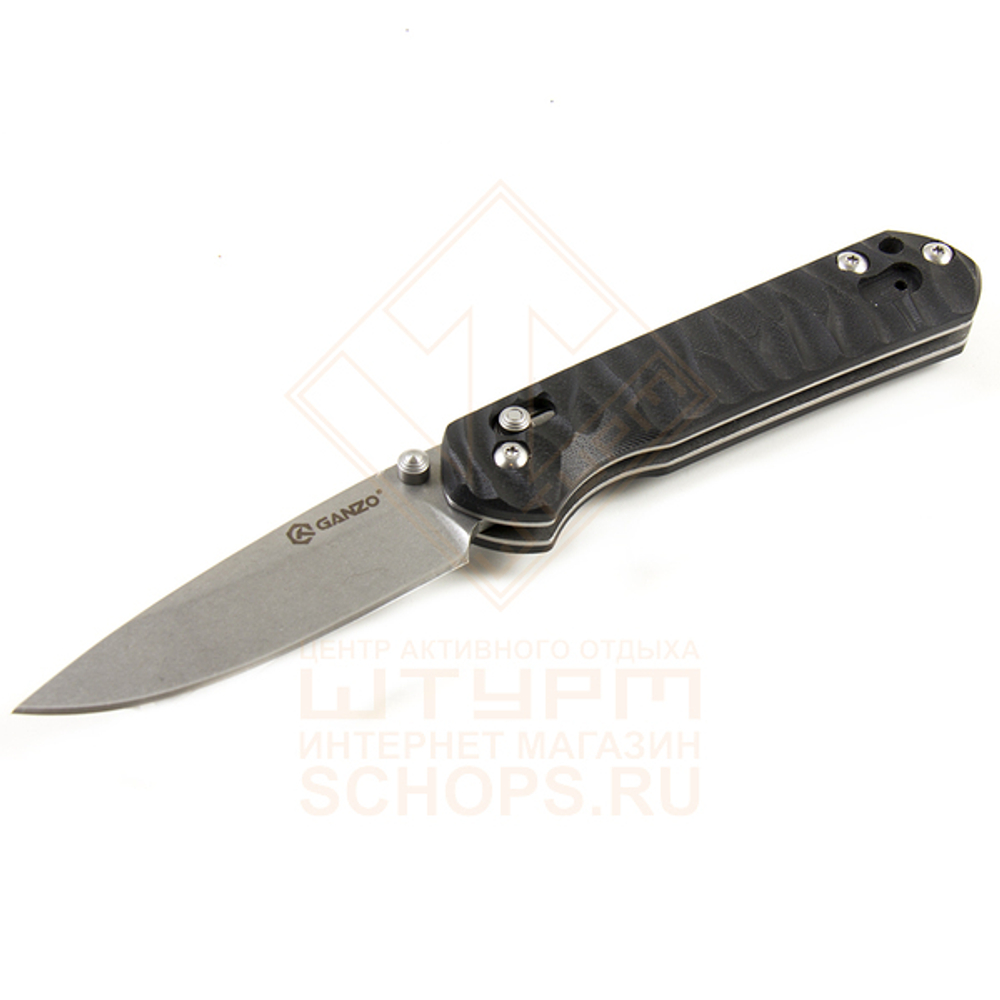 Нож складной Ganzo G717, Black