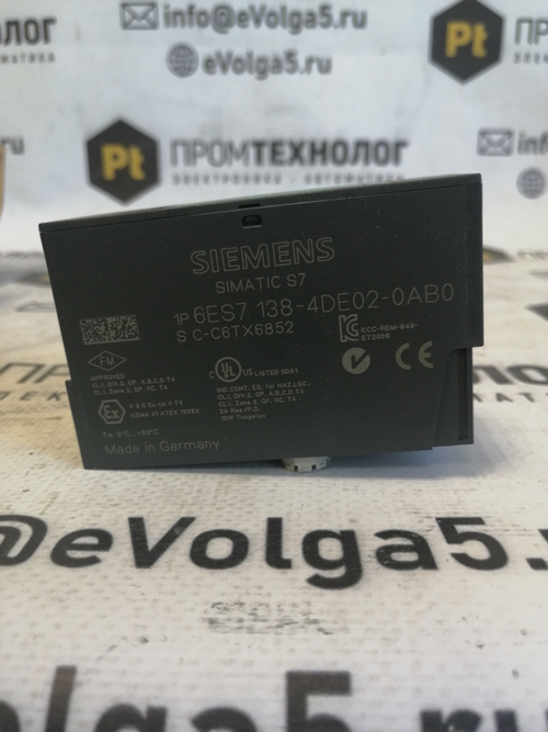 Siemens 6ES7138-4DE02-0AB0 с хранения