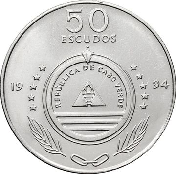 50 эскудо 1994 Кабо-Верде (Растения)