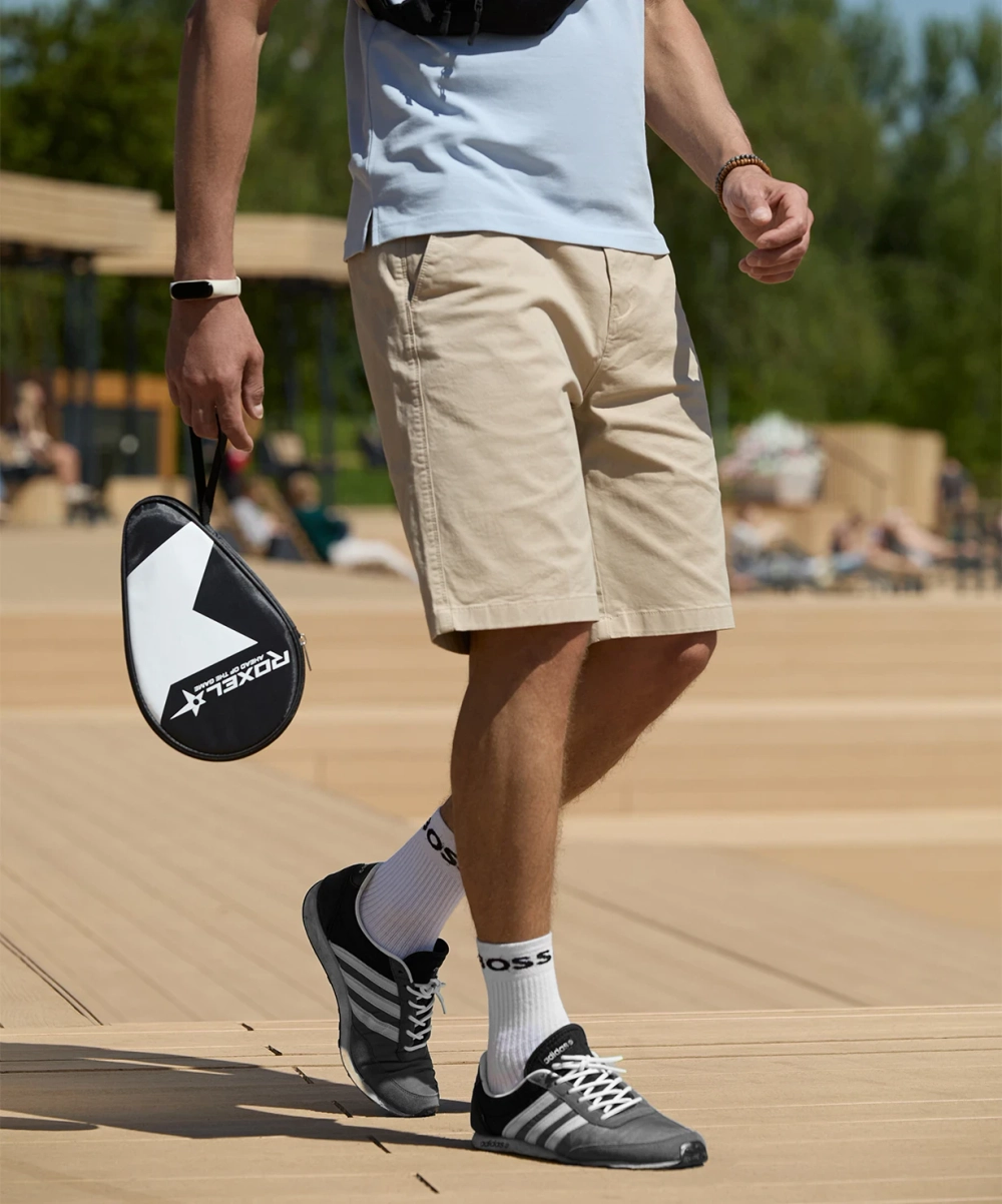 Чехол н/т Roxel RС-01, для ракетки, черный