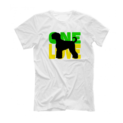 Футболка "Черный терьер - ONE LOVE"