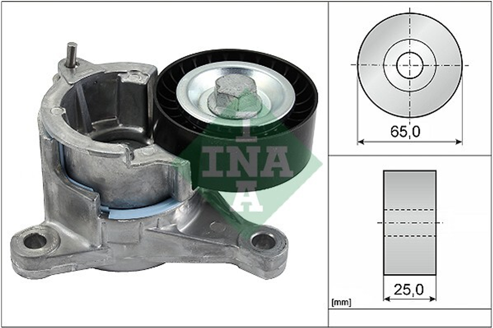 INA - 534002210-INA - Belt Tensioner, V-ribbed belt