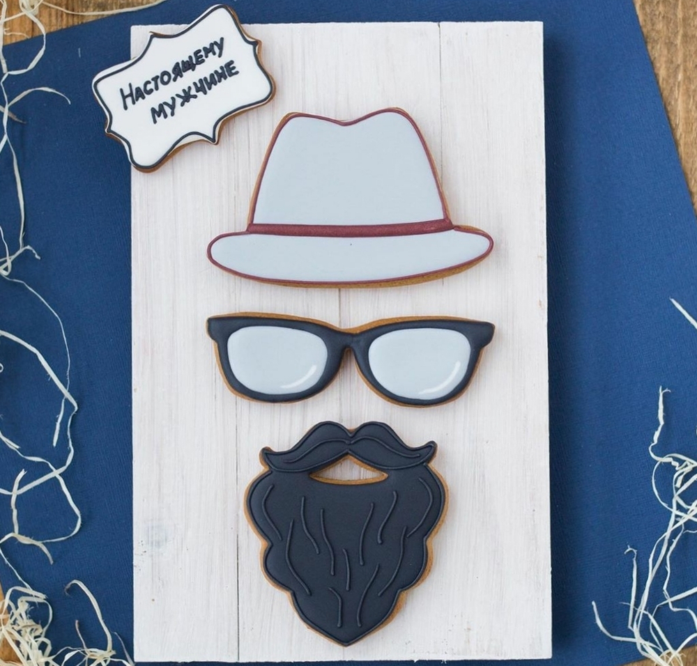 Борода с усами №1