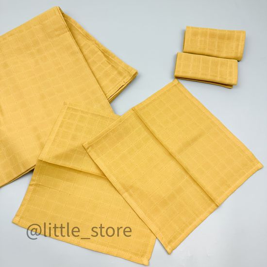 Комплект муслиновый, Горчица