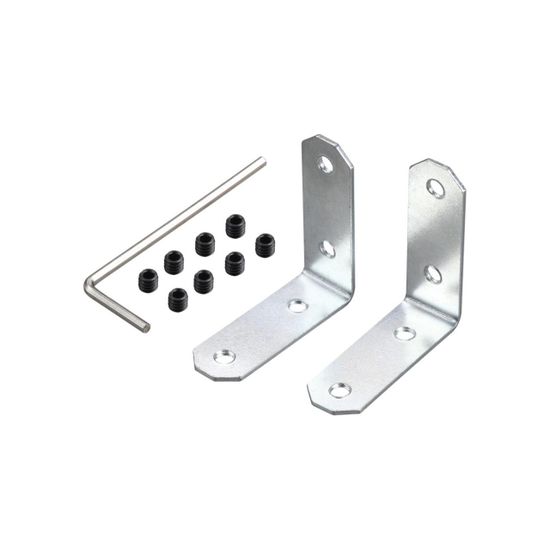 135247Y SHINO NT24 123 черный Соединительная планка без токопровода угловая (2 шт) для арт.135241Y-135244Y IP20 FLUM