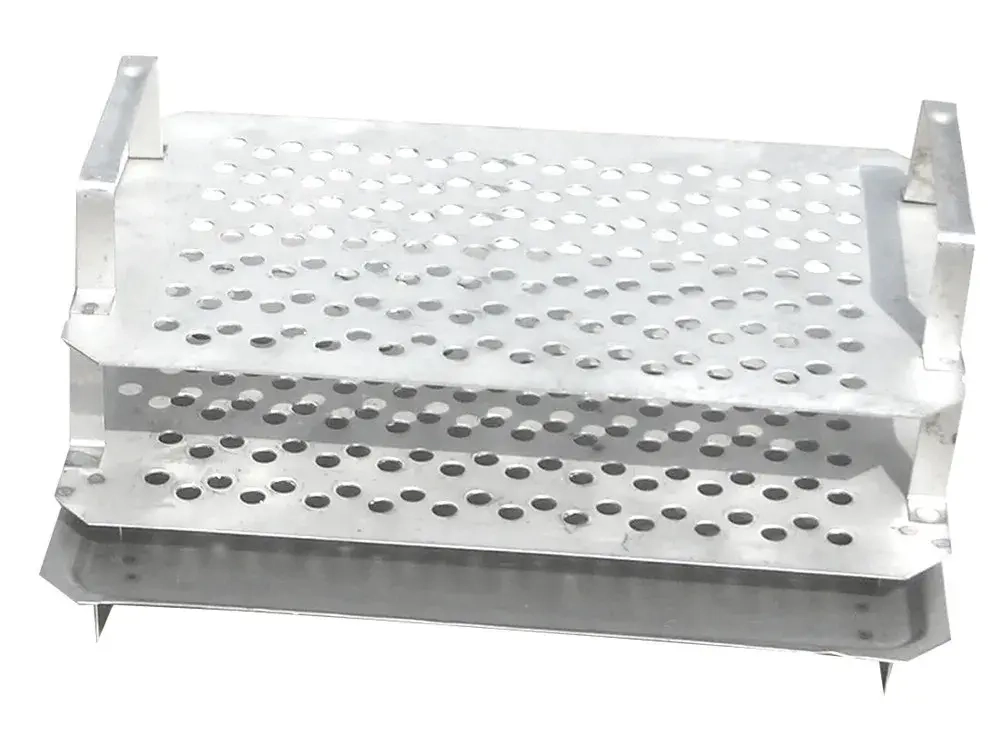 Коптильня двухъярусная 350/250/150 (нерж.ст,1,0мм) кн13 ТМ Kukmara