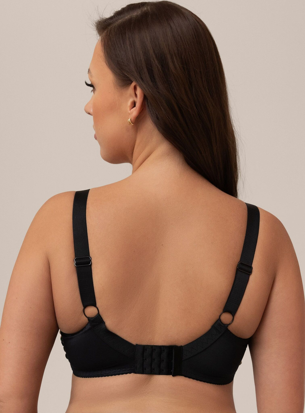 Бюстгальтер с мягкой чашкой с принтом в виде лимонов (Размер: 85F) (Цвет: черный)