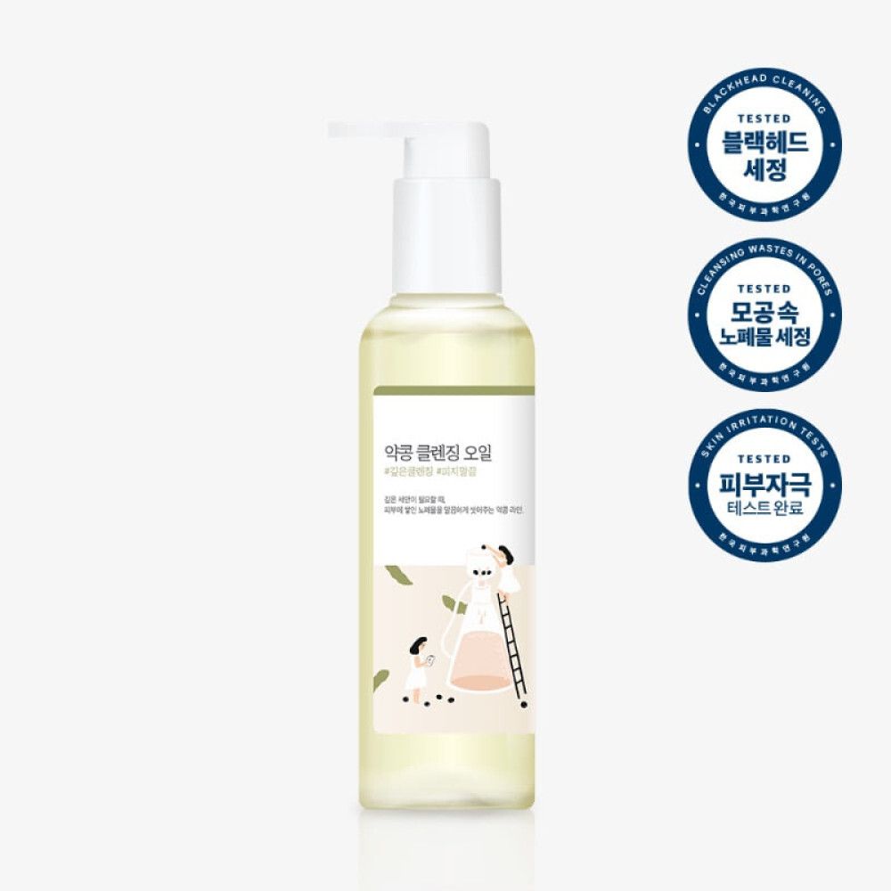 ROUND LAB Питательное гидрофильное масло на основе соевых бобов Soybean Cleansing Oil (200 мл)