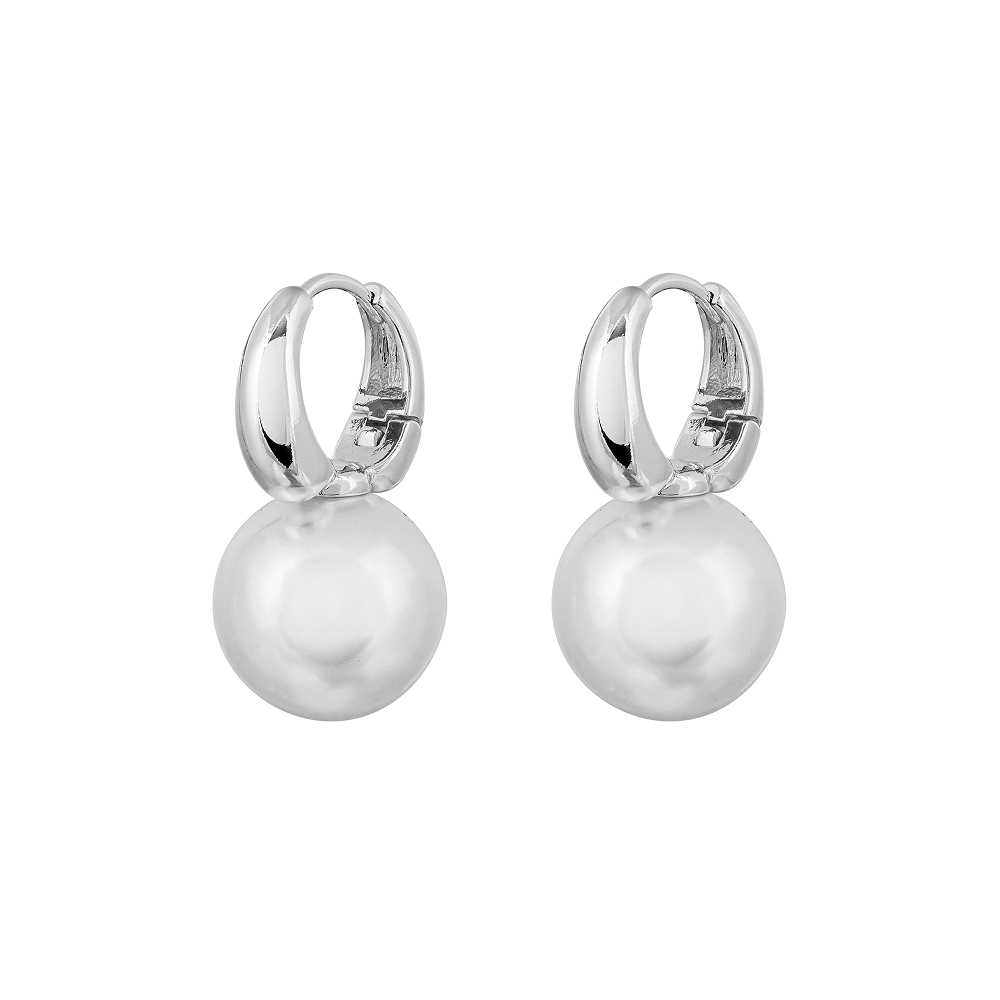 Серьги Fiore Luna WHITE SHELL PEARL ABE06611-04 S