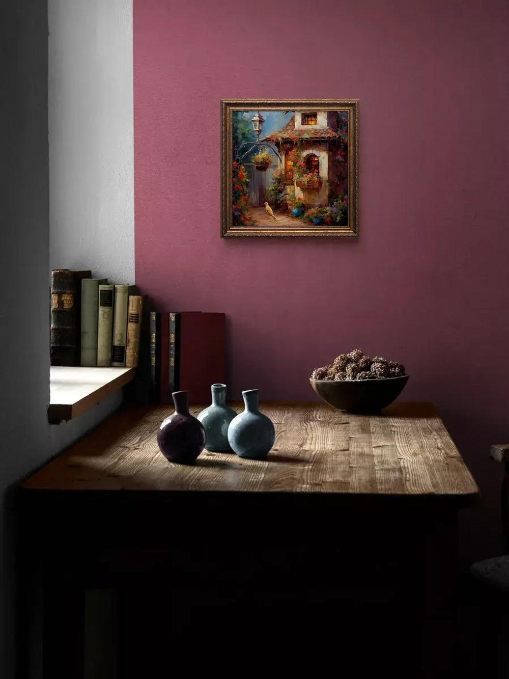 Картина на стену интерьерная на холсте 35.5*35.5 см