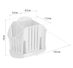 Сушилка для столовых приборов 3х секционная М1160