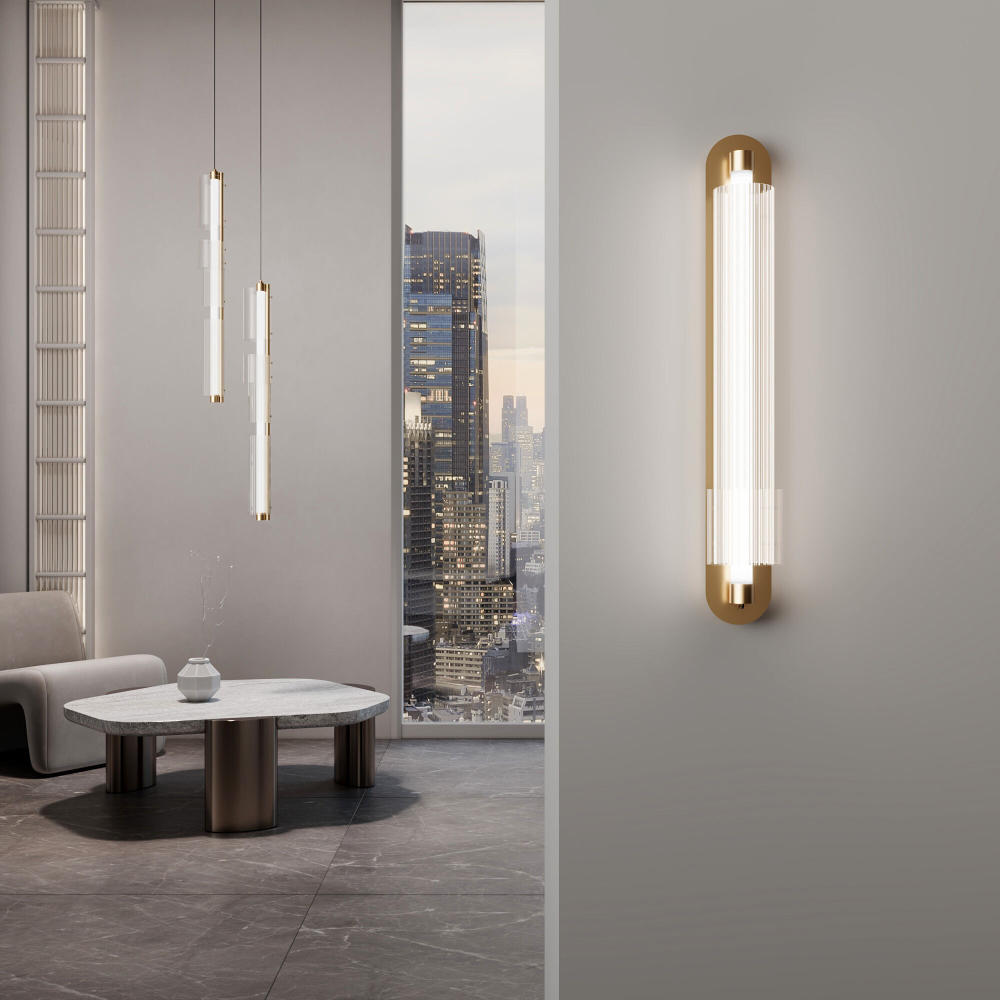 Настенный светодиодный светильник Eurosvet Selina 303071 LED латунь