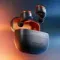 Bowers & Wilkins Pi8 McLaren Edition Galvanic Grey/Papaya Orange