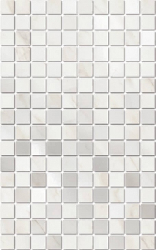 Декор Гран Пале белый мозаичный MM6359 25х40х8 Kerama Marazzi
