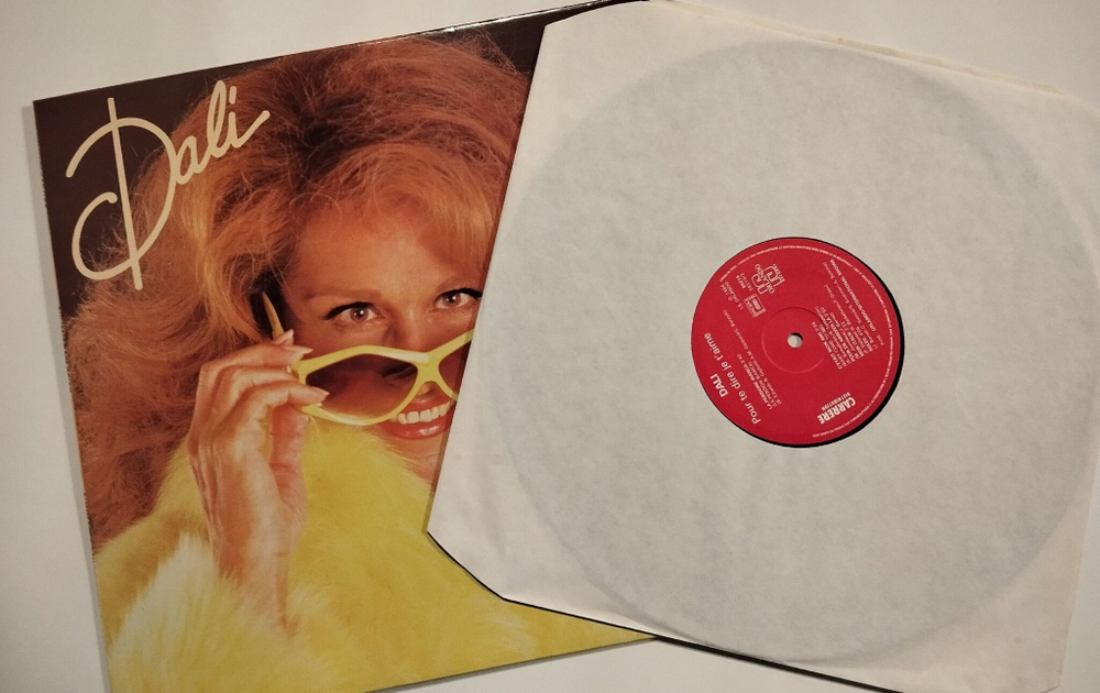 Винтажная виниловая пластинка LP Dalida Далида Dali Pour Te Dire Je Taime (France 1984)