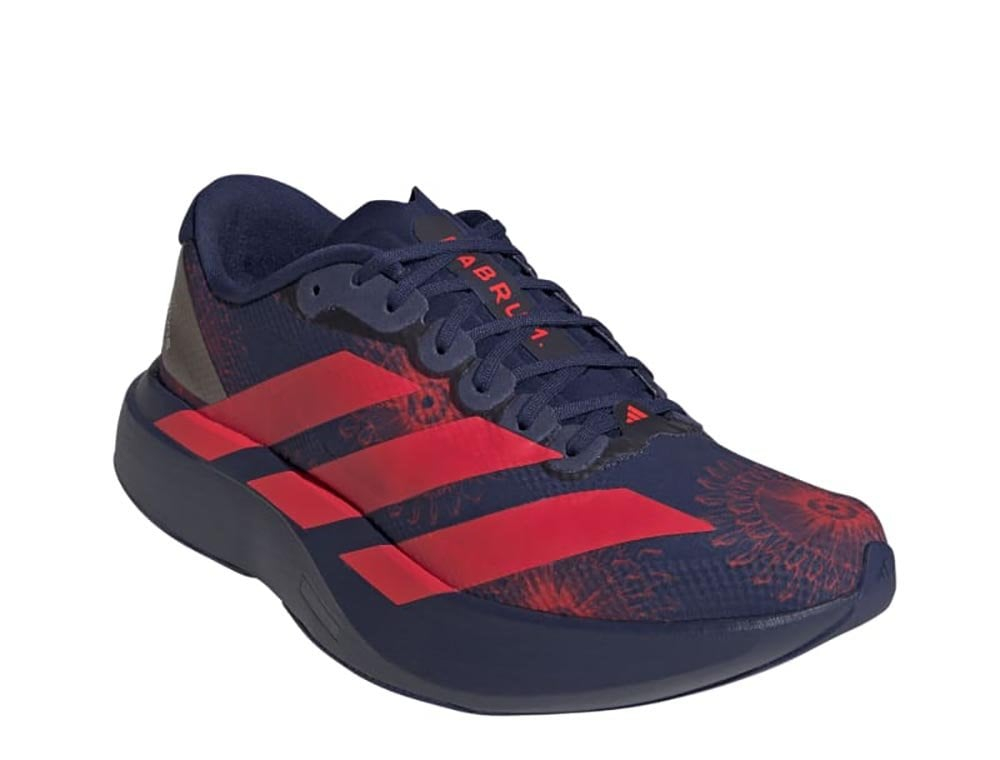 Женские кроссовки для бега adidas Adizero Evo SL Woven W Темно-синий и красный
