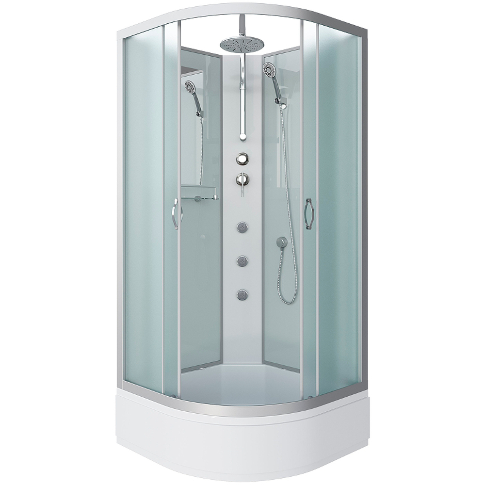 Душевая кабина Niagara Classic 100x100 NG-3302-14BKTG с гидромассажем