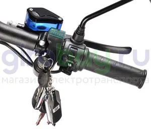 Электроскутер WHITE SIBERIA PRO BLACK EDITION 5000W (60V/40Ah) фото №13
