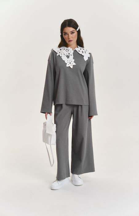 СВИТШОТ ТЕЙЛИН ГРАФИТОВЫЙ