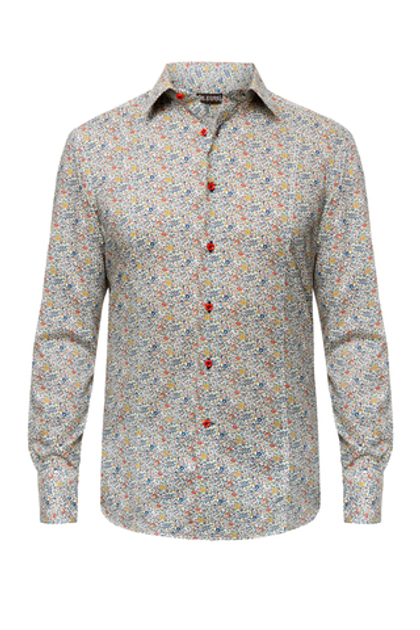 Рубашка разноцветная с цветочным принтом Katie