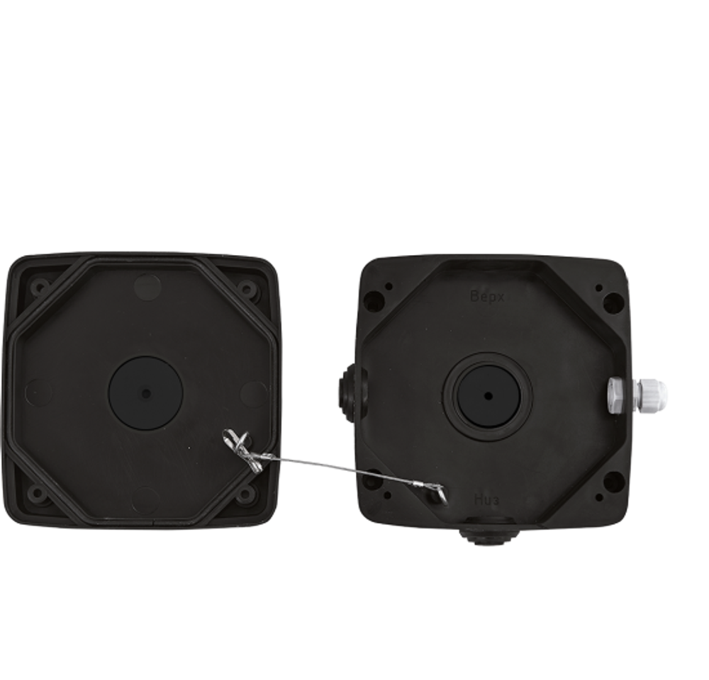 Монтажная коробка МК-1 PRO (черная)