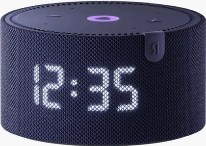 Умная колонка Яндекс Станция Мини с часами с Алисой blue