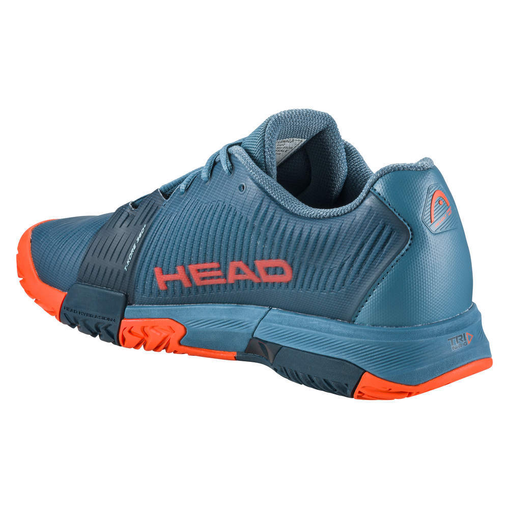 Мужские кроссовки теннисные Head Revolt Pro 4.0 Men - bluestone/orange