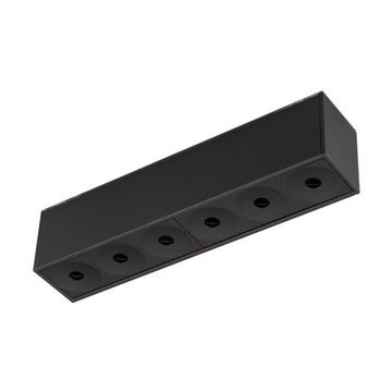 Магнитный трековый светильник LED 12W 4000К 034997 чёрный Mag-45 Arlight