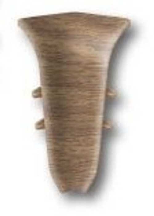 Угол внутренний для плинтуса 70мм "Идеал Классик", 281 Палисандр