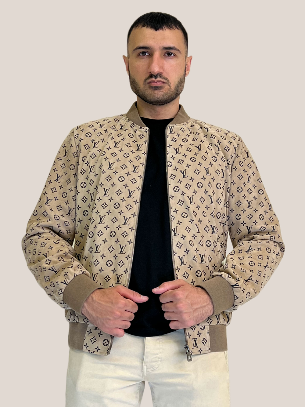 Мужская кожаная куртка