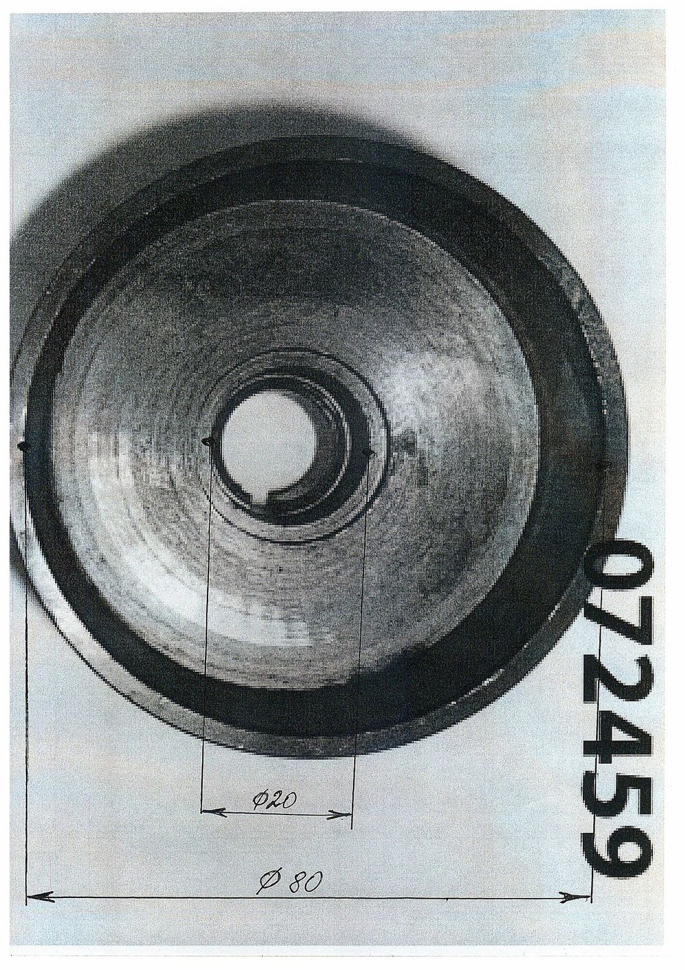 Корпус муфты центробежной HCR-80K/Housing, wheel hub