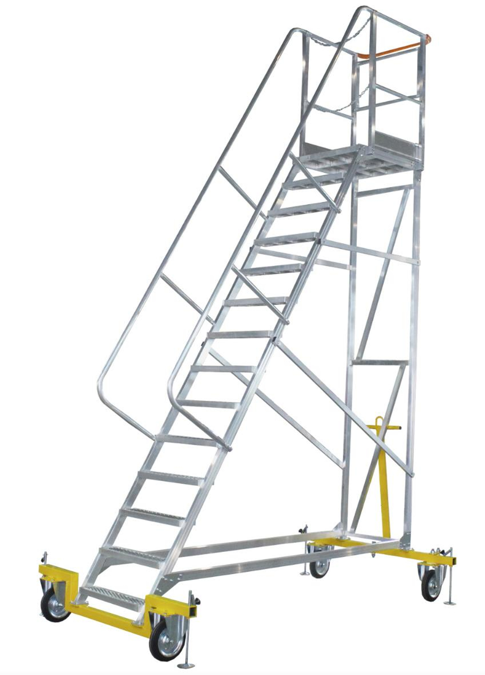 Вышка-стремянка алюминиевая MEGAL ВСА-3,5А