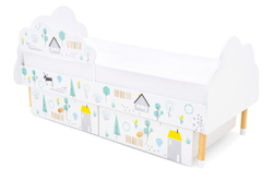 Детская кровать Бельмарко Stumpa Облако Ферма