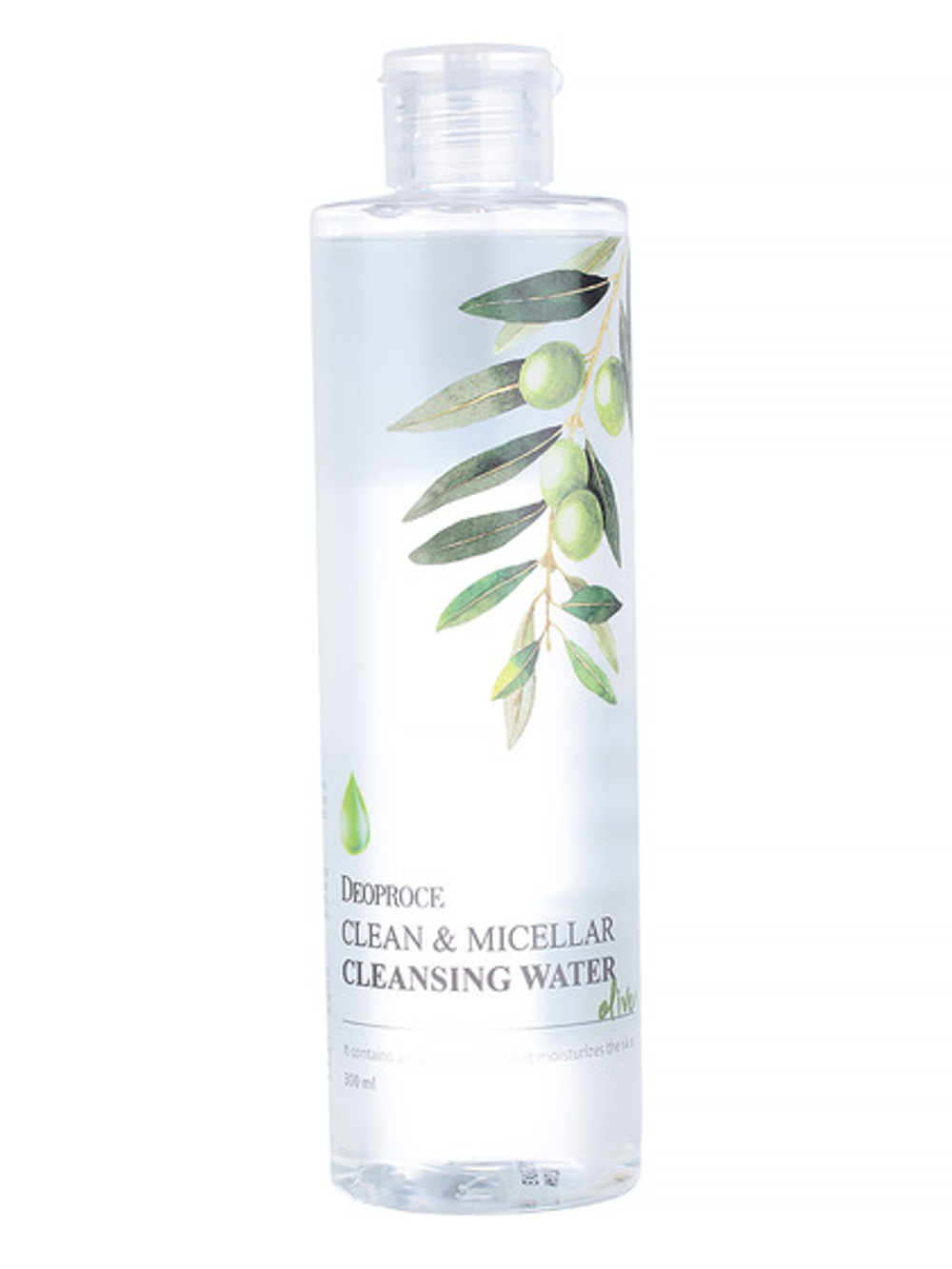 DEOPROCE Вода мицеллярная для снятия макияжа с экстрактом оливы / Clean & Micellar Cleansing Water Olive, 300мл