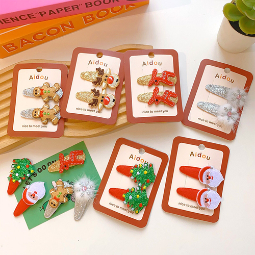 Заколки для волос "Christmas Clips"