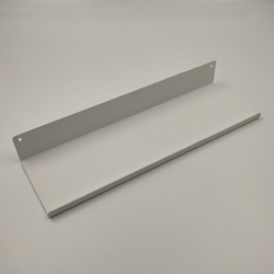 Полка MetaDec Plain настенная прямая, 30х10см белая, 1шт