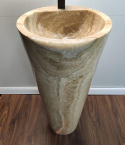 Раковина напольная из оникса Sunset ON-01352 (45*45*90 см)