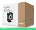 Кулер для процессора DeepCool AG400 DIGITAL BK ARGB (R-AG400-BKADMN-G-1)