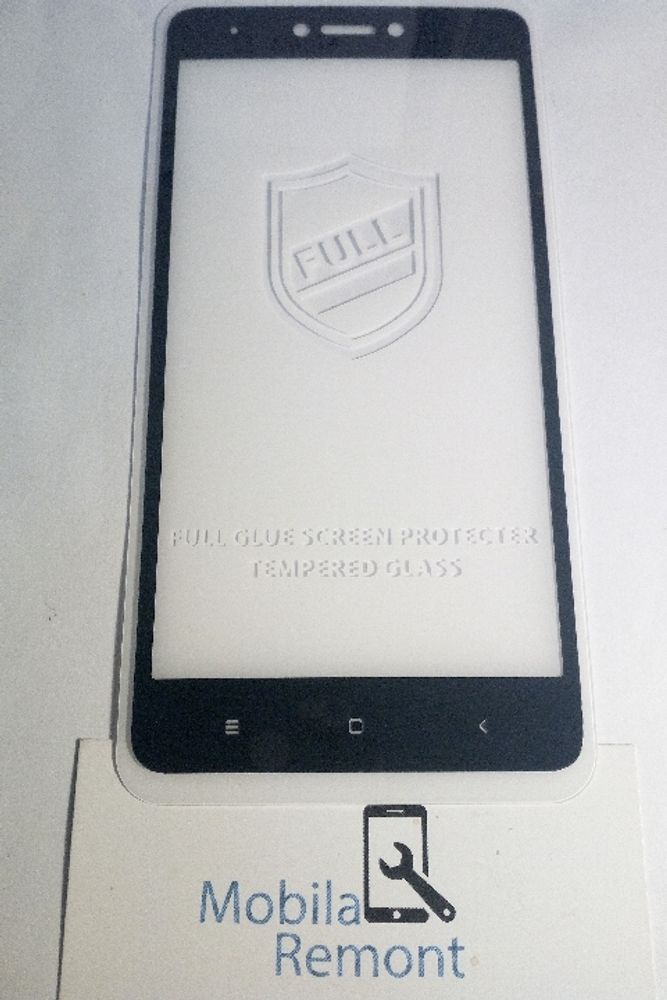 Защитное стекло &quot;Полное покрытие&quot; для Xiaomi Redmi Note 4X/4 Global Version Черное