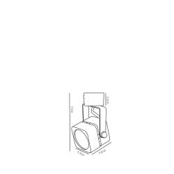 Трековый светильник Arte Lamp A1315PL-1BK