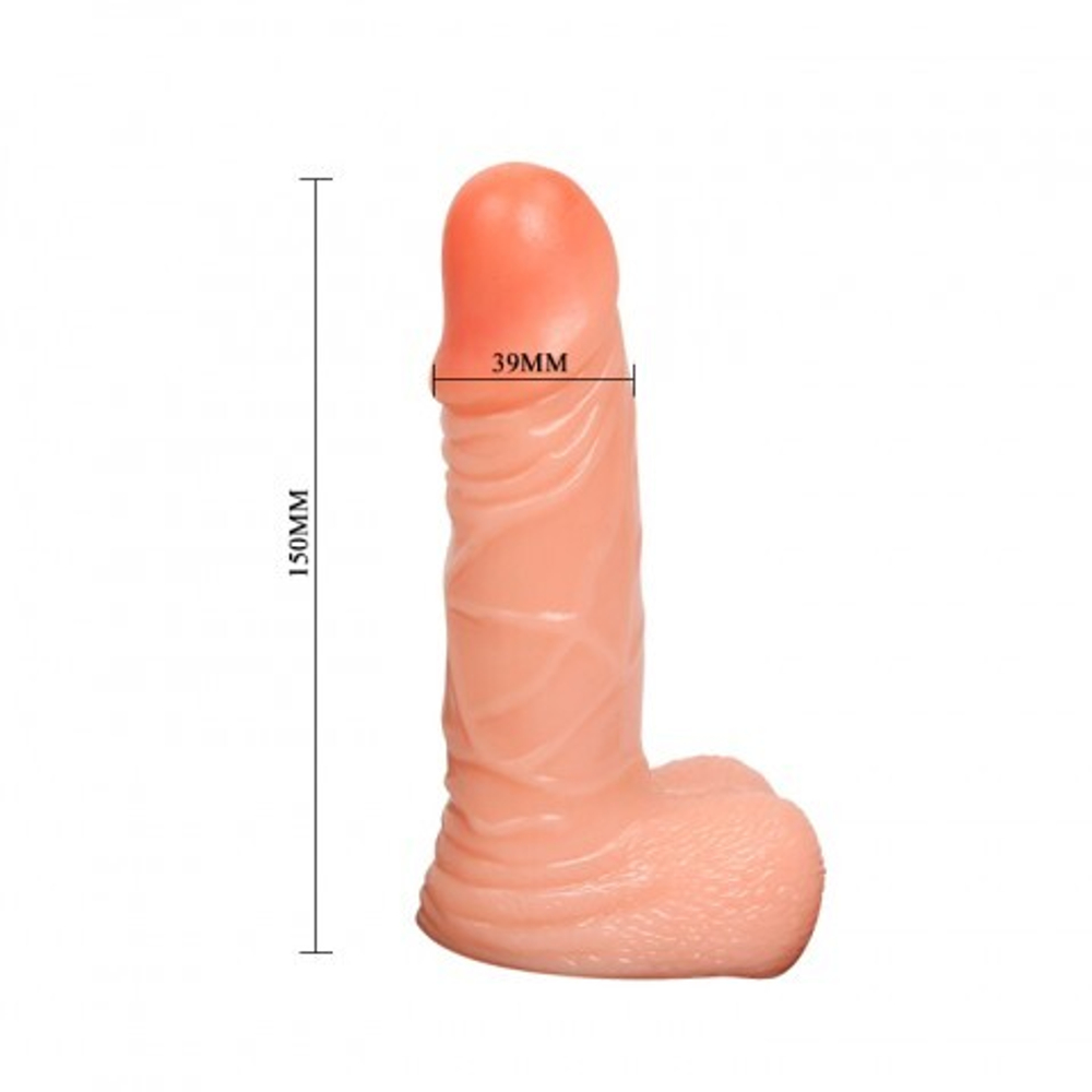 Страпон на трусиках (15×3,9 см)