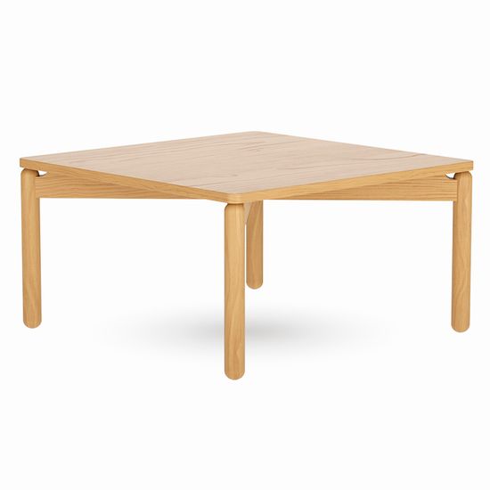 Столик кофейный saga, 75х75 см, ясень